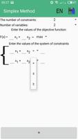 Simplex Method ảnh chụp màn hình 2