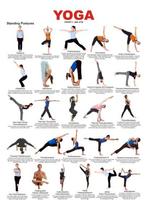 simple yoga workout poster
