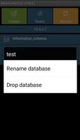 Mobile MySQL Manager Full capture d'écran 3