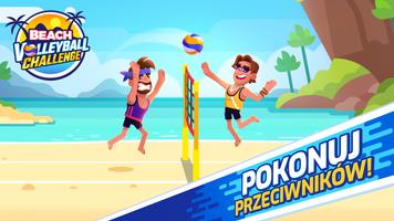 Siatkówka Plażowa - Volleyball plakat