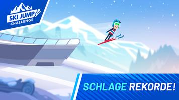 Ski Jump - Skispringen Spiele Plakat