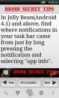 Droid Secret Tips capture d'écran 3