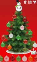 Christmas Ornaments and Tree D imagem de tela 1