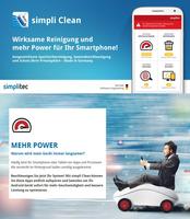 simpli Clean Mobile  - BOOSTER & CLEANER Plakat
