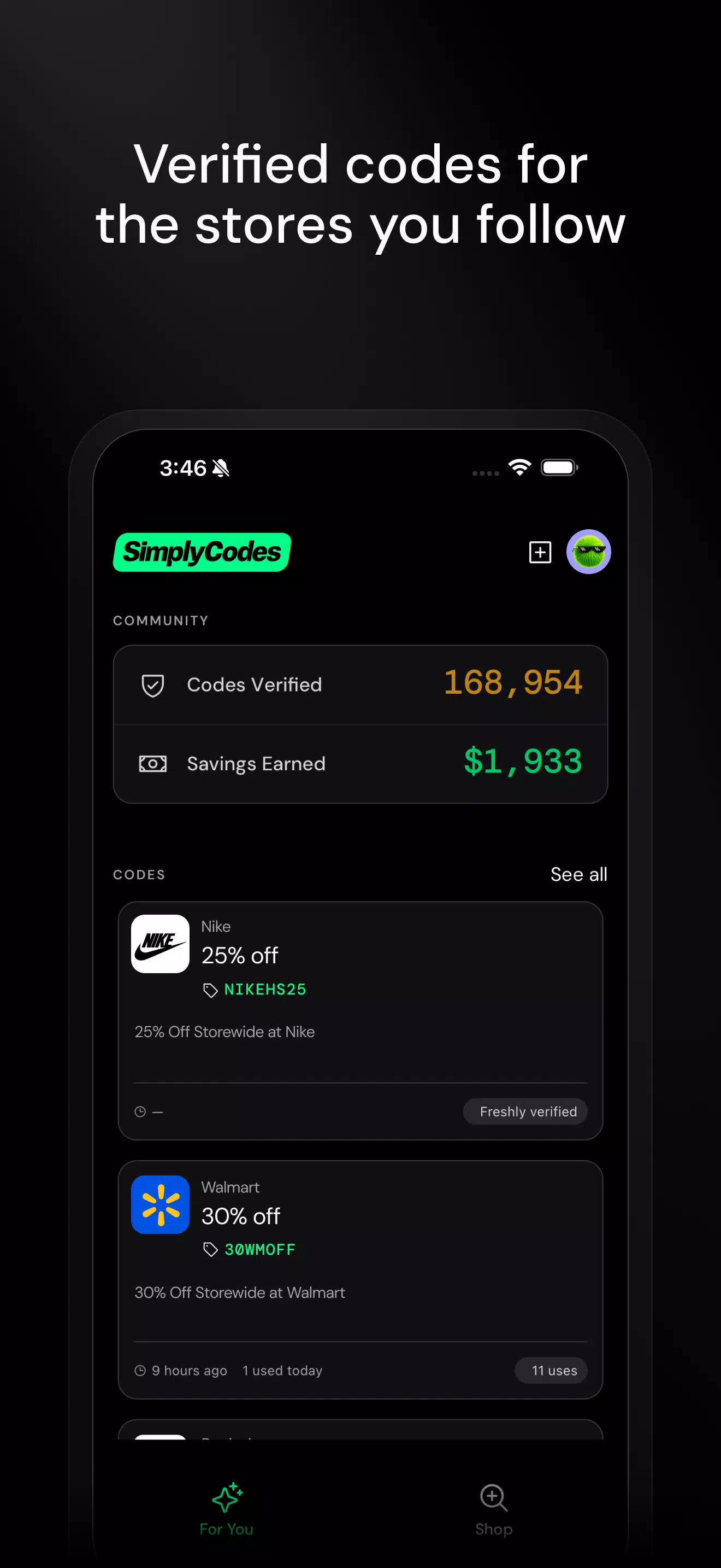 SimplyCodes Coupons & Rewards screenshot