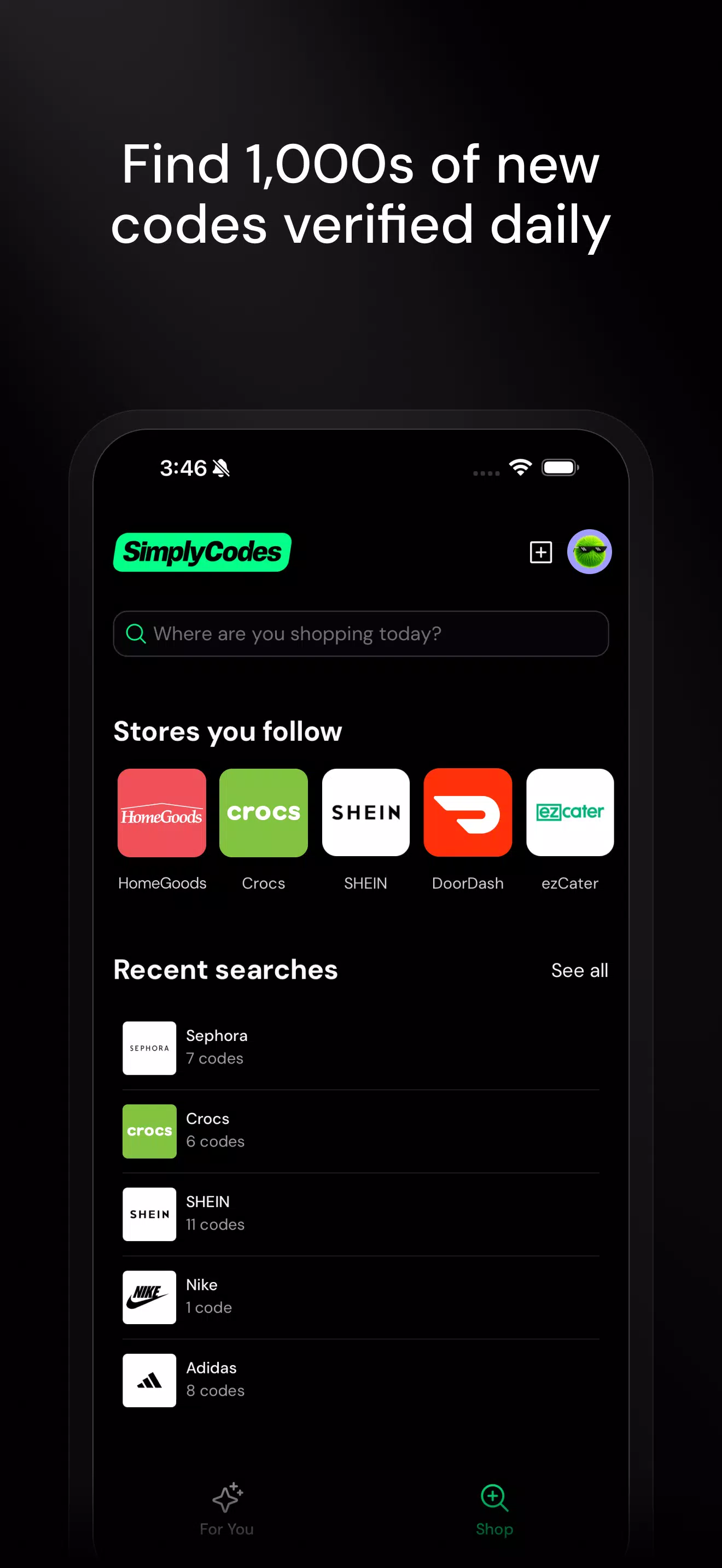 SimplyCodes Coupons & Rewards screenshot