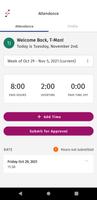 Time & Attendance: SimplyHired Plakat