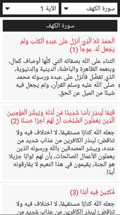 القرآن الكريم screenshot 6