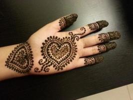 پوستر Mehndi Hands Designs