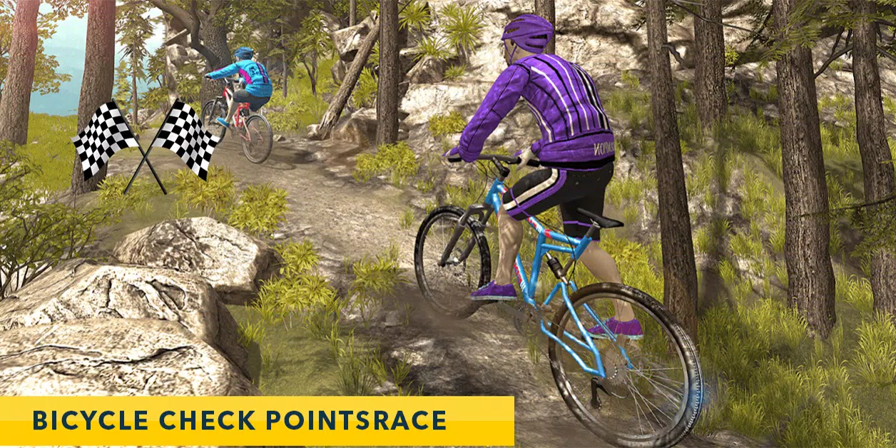 Jogos de bicicleta de montanha 3D versão móvel andróide iOS apk