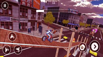 Superhero Bike Stunt Racing screenshot 1