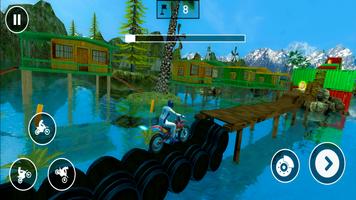 Superhero Bike Stunt Racing screenshot 2