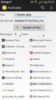 RSS Reader capture d'écran 2