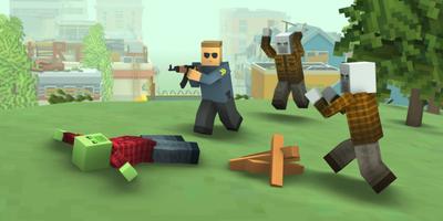 Last Zombie Craft: ücretsiz atış oyunları Ekran Görüntüsü 2