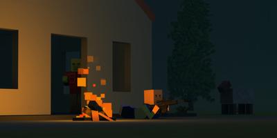 Last Zombie Craft: ücretsiz atış oyunları Ekran Görüntüsü 3