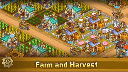 Steam Town: Farm & Battle, addictive RPG game APK download