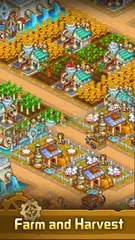 Steam Town: Farm & Battle, addictive RPG game APK download