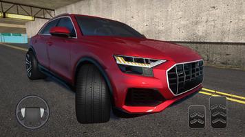 Q8 Audi Driving Simulator 3D الملصق
