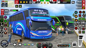 Bus Game 3D: City Coach Bus 海报