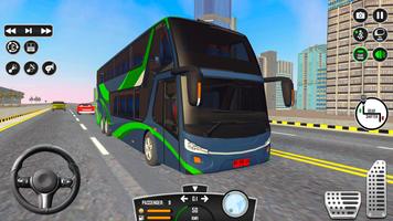 Bus Game 3D: City Coach Bus Poster