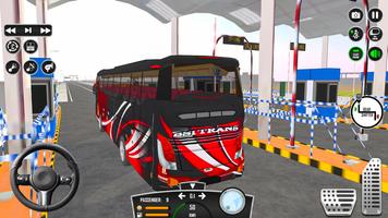 Bus Game 3D: City Coach Bus Ekran Görüntüsü 1