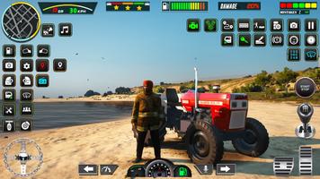 Farming Game 3D Tractor Sim 海报