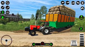 Farming Tractor Simulator Game Cartaz