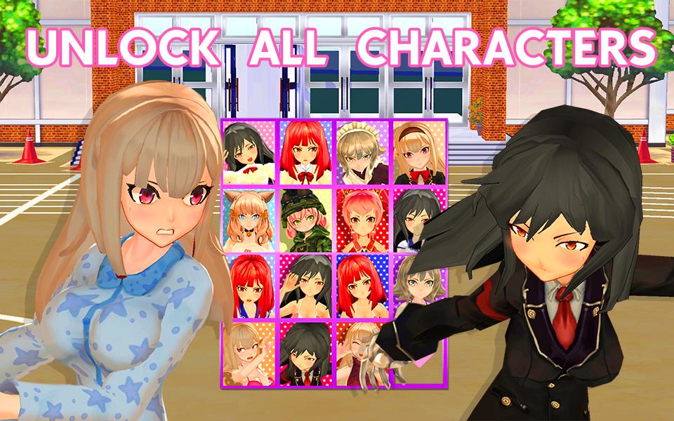 High School Girl Real Battle Simulator Fight Life For Android Apk Download - samurai simulator reborn roblox