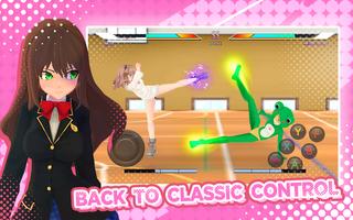 High School Girl Anime Fighter پوسٹر