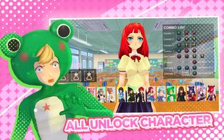 High School Girl Anime Fighter screenshot 1