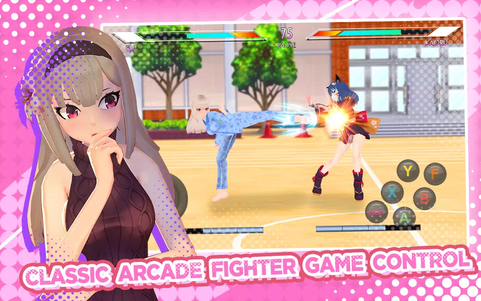 Download do APK de Luta Meninas Anime High School para Android