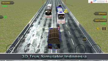 3D Truk Simulator Indonesia capture d'écran 1