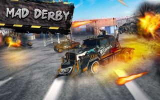 🚙💣Mad Demolition Derby: Destruction Todesrennen Plakat