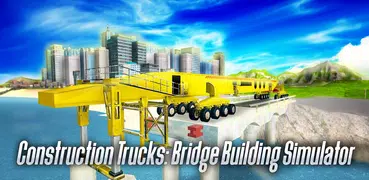 Construction Trucks: Bridge Building Simulator