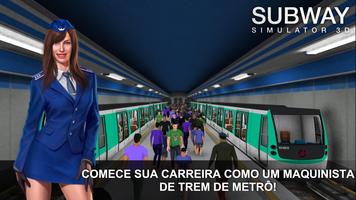 Jogo De Metrô - Trem Cartaz