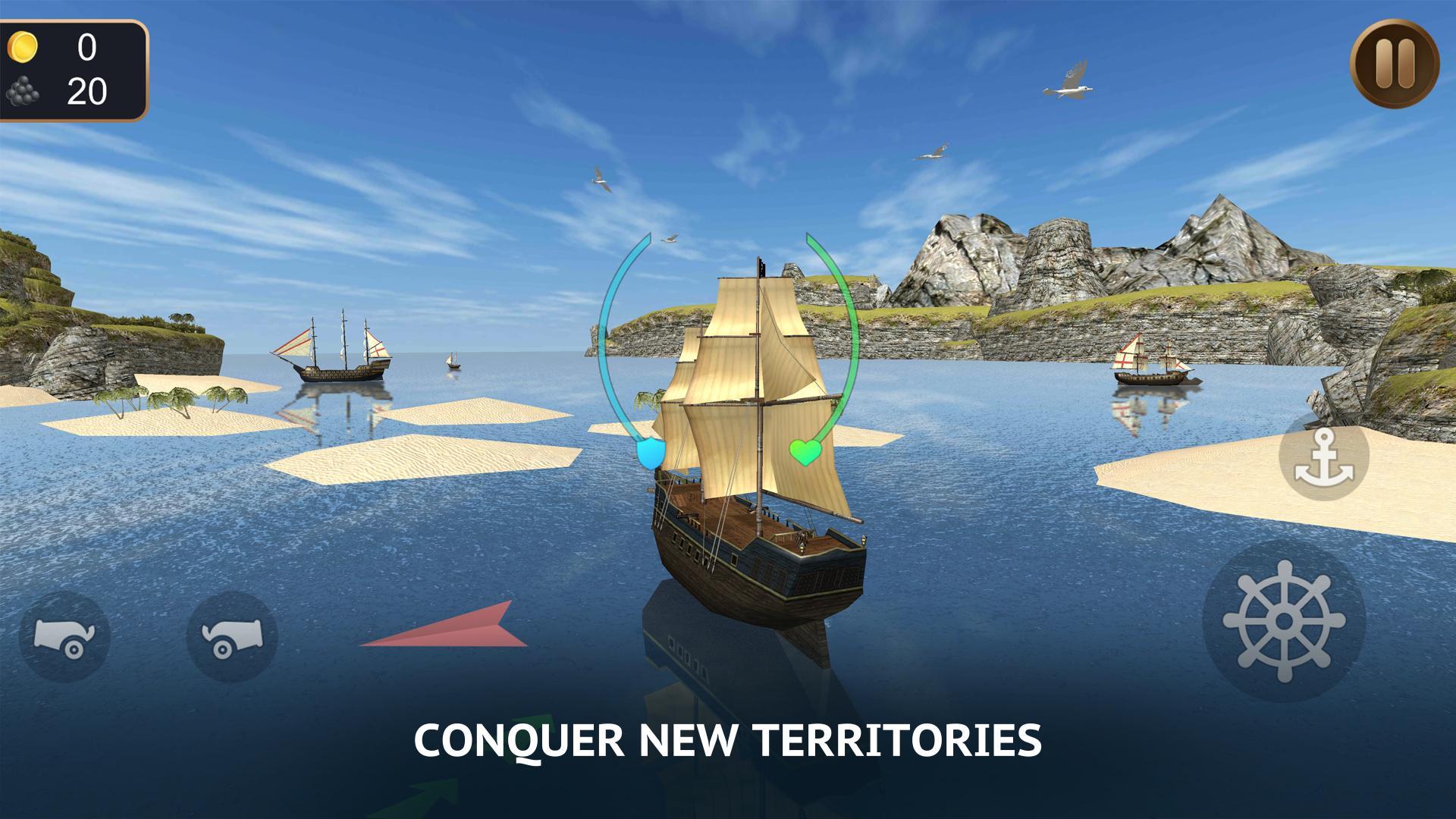 Pirate Ship Sim 3d Royale Sea Battle For Android Apk Download - roblox pirate ship battle