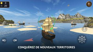 Pirate Ship Sim 3D - Combat Royal De Mer capture d'écran 2