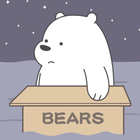 Cute Bear Cartoon Wallpaper HD ícone