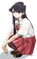 Komi san Wallpapers Anime HD Affiche