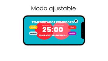 Temporizador Pomodoro captura de pantalla 1