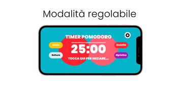 1 Schermata Timer Pomodoro