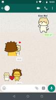 Singa Polah Stickers for Whats 截图 1