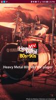 Heavy metal 80s 90s MV player Affiche