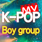 K-POP 보이 그룹 MV 플레이어 아이콘