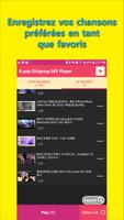 K-POP Groupe de filles MV Player capture d'écran 2