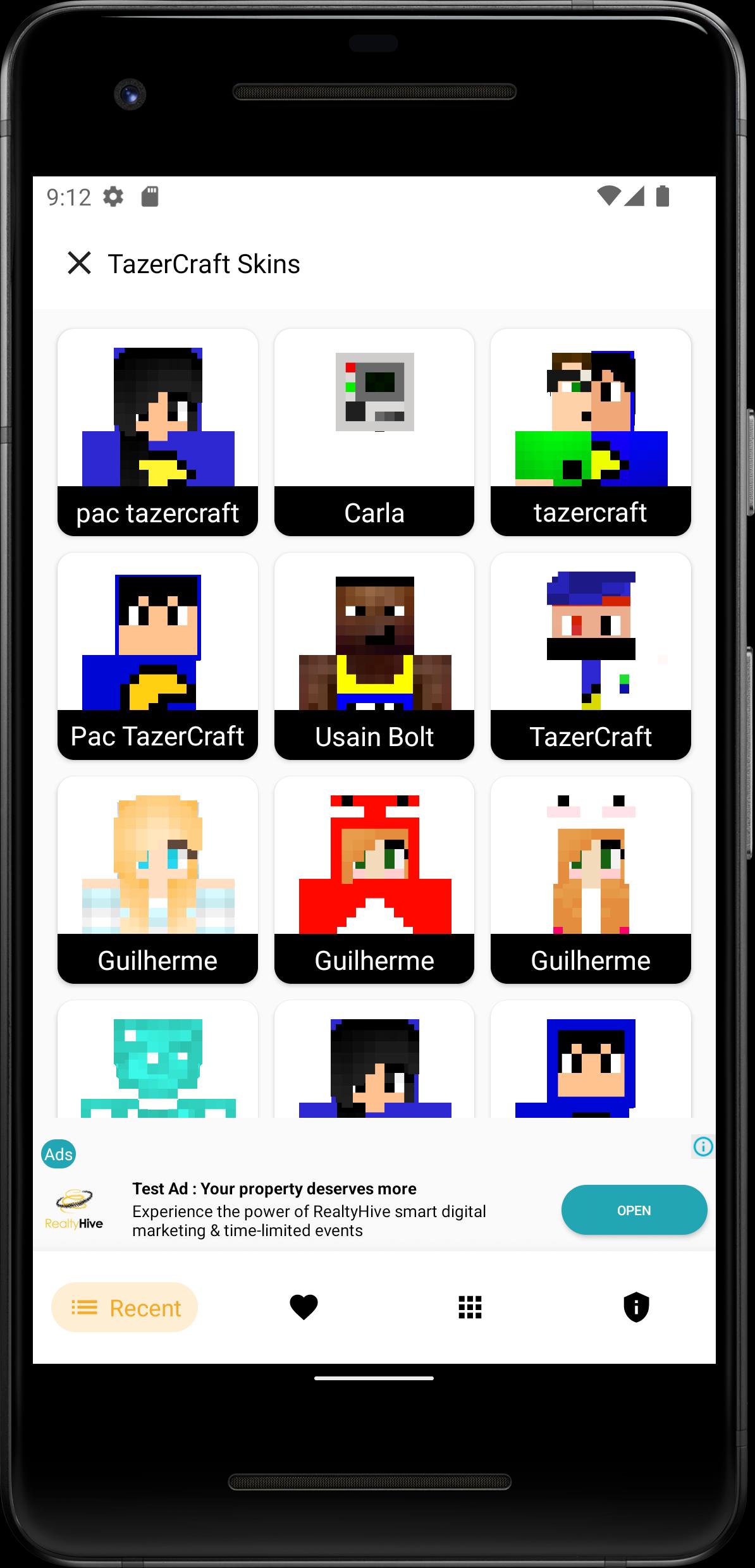 TazerCraft Skins for Minecraft APK voor Android Download
