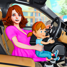 permainan sim hamil ibu maya ikon