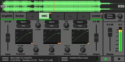 Caustic Mastering स्क्रीनशॉट 1