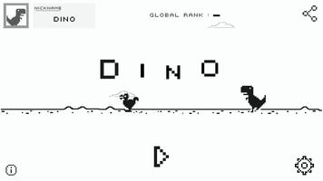 Dino Jump Run Cactus تصوير الشاشة 1