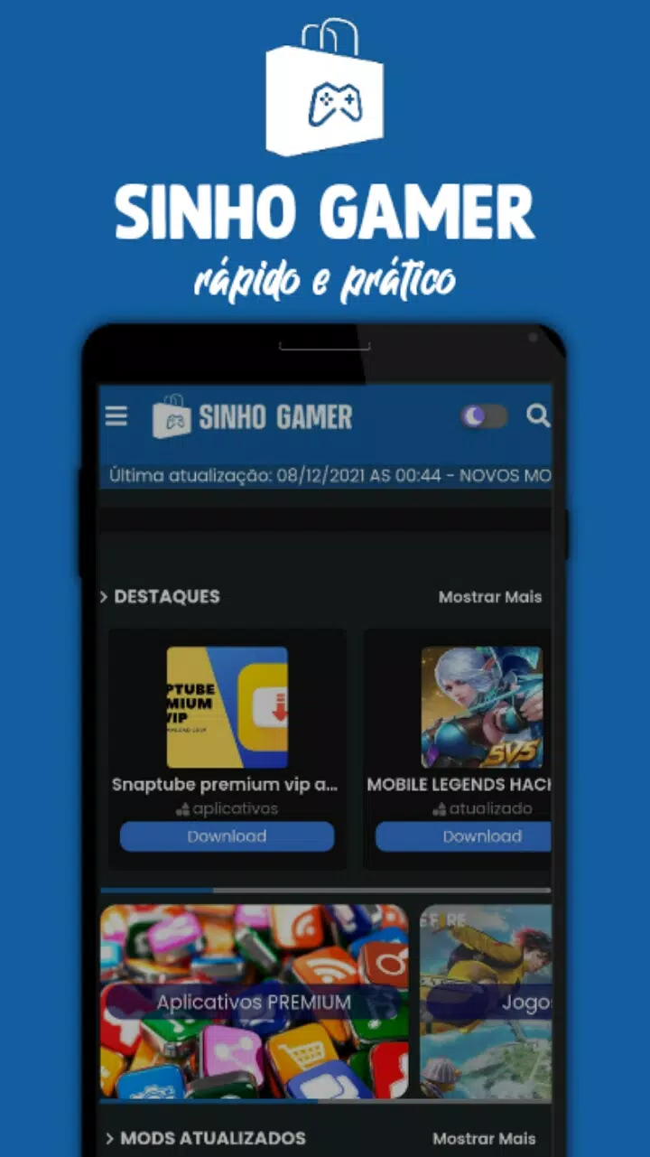 Sinho Gamer - APK MODS para Android - Download